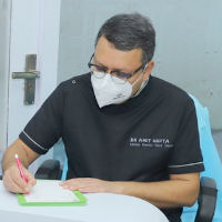 DR. AMIT GUPTA is a Esthetic Dental Treatment and Smile Designing